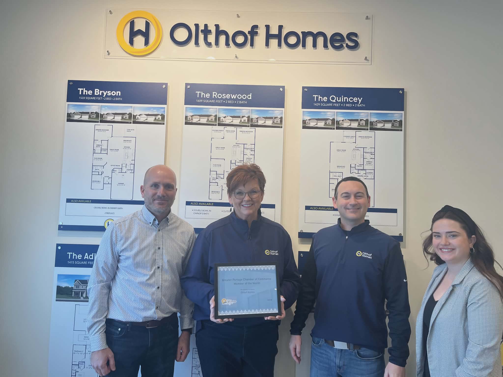 March 2026 Member of the Month - Olthof Homes